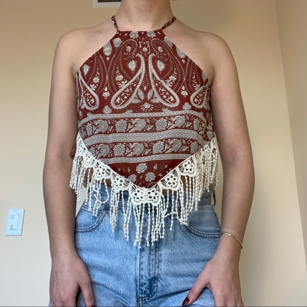 Cecico patterned top